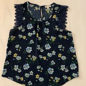 Floral Print Top
